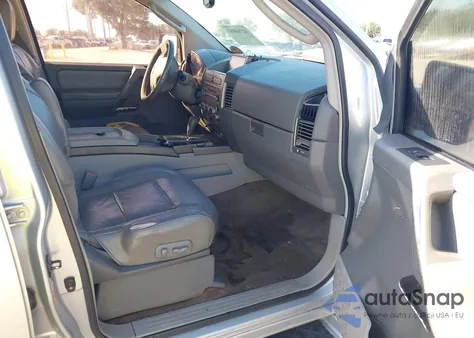 2004 Nissan Pathfinder Armada Le z USA, uszkodzony, nr VIN 5N1AA08B44N745989